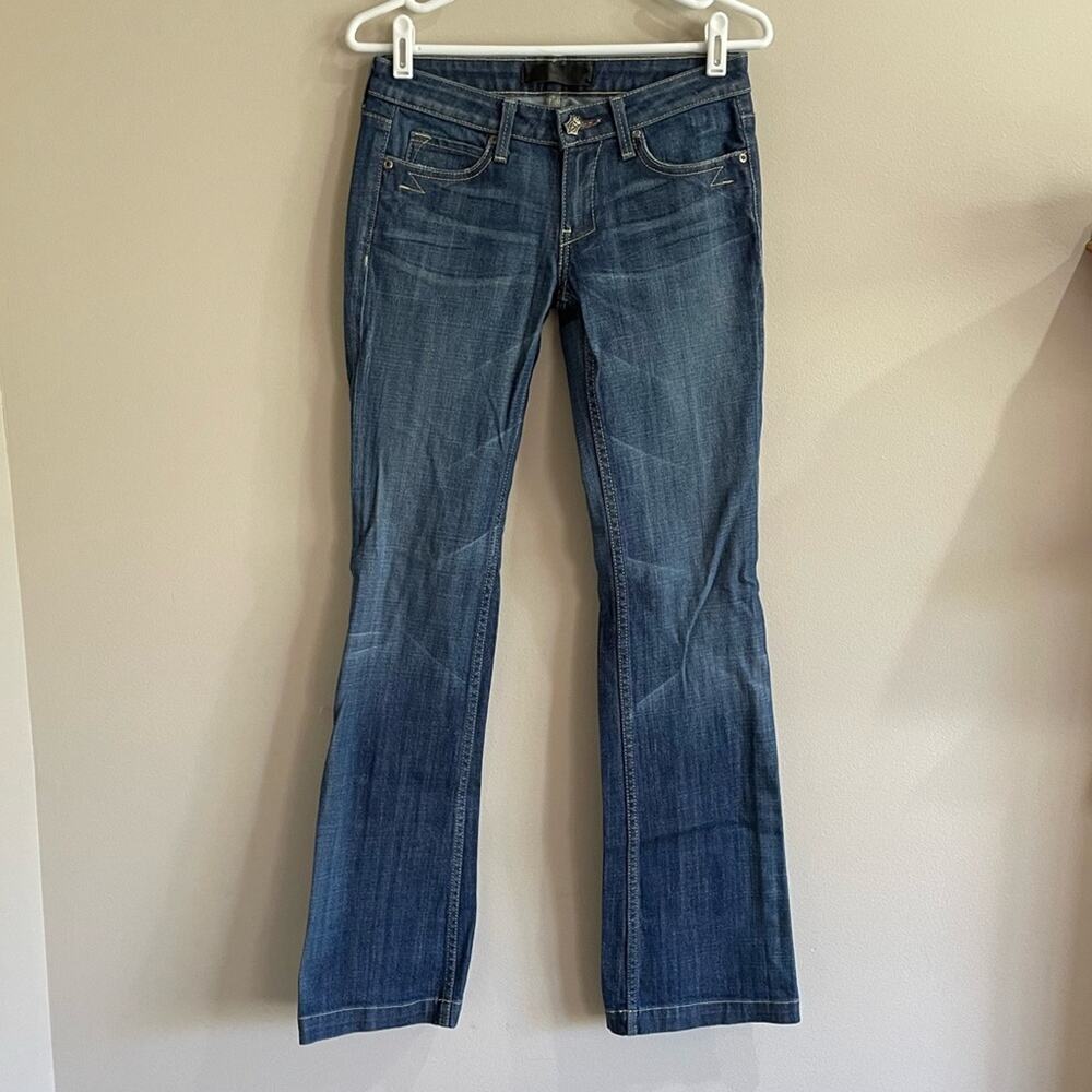 Monarchy Low Rise Flare Denim Jeans